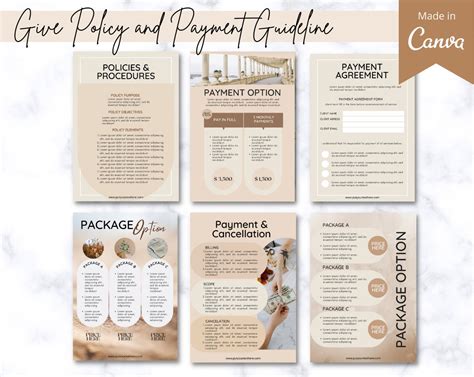 Coaching Template Canva Editable Coaching Client Welcome Etsy