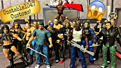 Custom Wwe Action Figure Collection Youtube