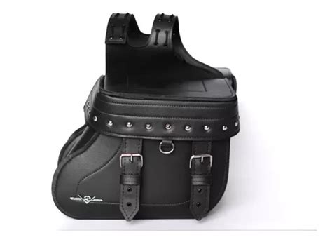 Alforge Lateral Modelo Bota 48l Para Chopper Road Parcelamento Sem Juros