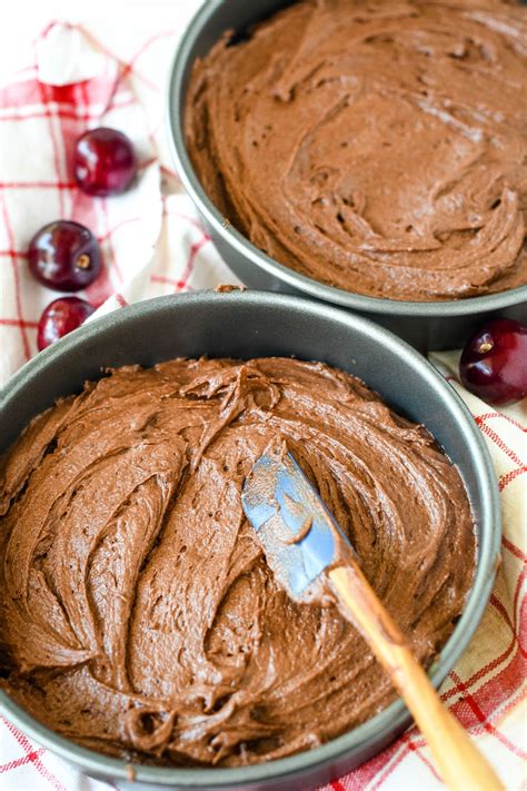 Super Easy Cherry Chocolate Cake Larder Love