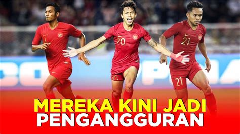 Deretan Pemain Berlabel Timnas Indonesia Yang Berstatus Pengangguran