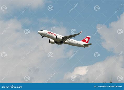 HB JDC Swiss Airbus A320 271N Neo Jet In Zurich In Switzerland