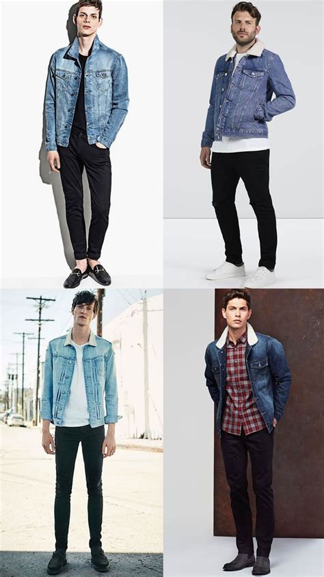 The New Rules Of Double Denim Fashionbeans Leather Jacket Outfit