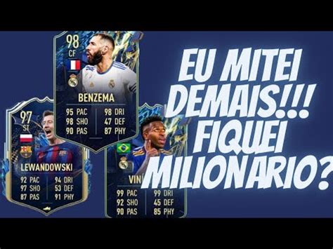 FIFA 23 RECOMPENSAS DA WL E EU MITEI DEMAIS YouTube