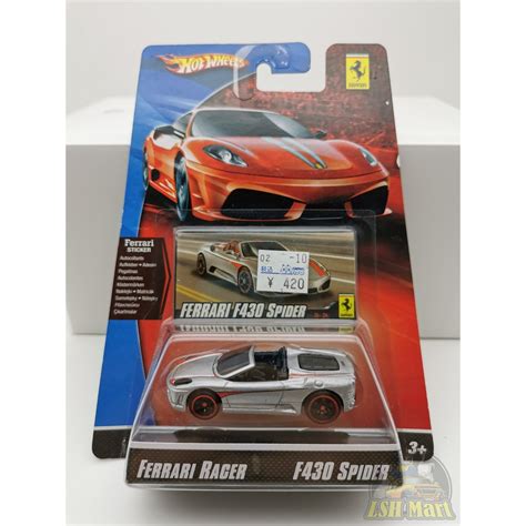 Hot Wheels Ferrari Racer F Spider Japan Card Shopee Malaysia