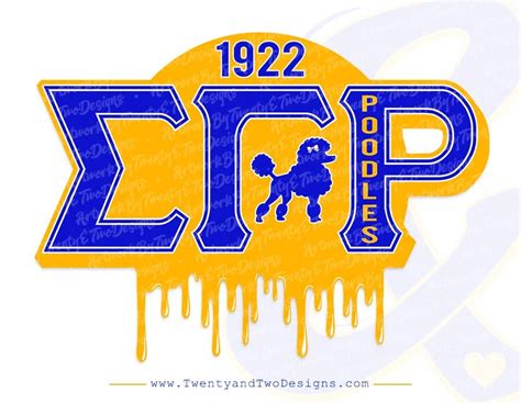 Rhoyal Svg Sigma Gamma Rho Svg Sgrho Svg Pretty Poodle Svg Etsy