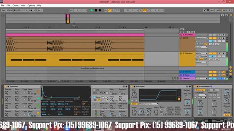 Tutorial Como Criar Um Bass De Hitech Dark Psytrance Utilizando O Operator Do Ableton Youtube