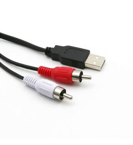 Enchufe Macho Usb A A 2 Cables Av Hembra Rca Cuotas sin interés