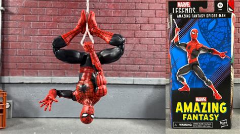 Amazing Fantasy Marvel Legends Spider Man Action Figure 60th