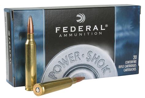 Federal 7rb Power Shok 7mm Remington Magnum Soft Point 175 Gr 20box10case