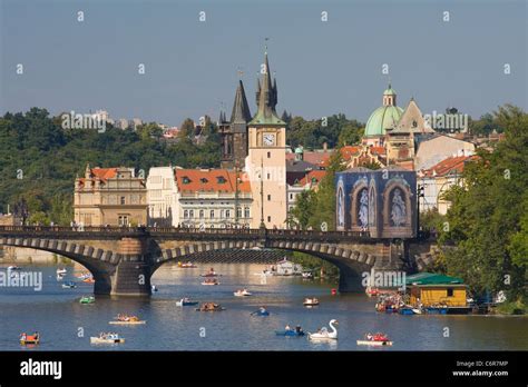 Legion Bridge Prague Czech Republic Stock Photo Alamy