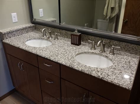 Granite Big Flower White G439 Bathroom Vanity Counter Tops 3 4 Thick