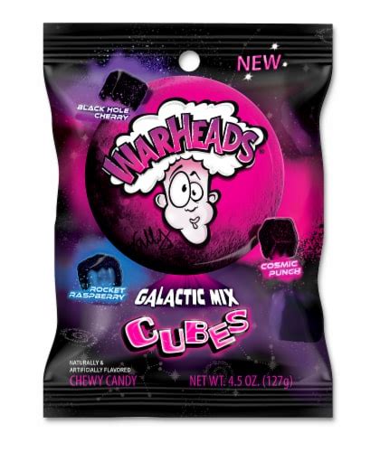 Warheads® Galactic Mix Cubes Chewy Candy Bag 1 Bag 4 5 Oz Kroger