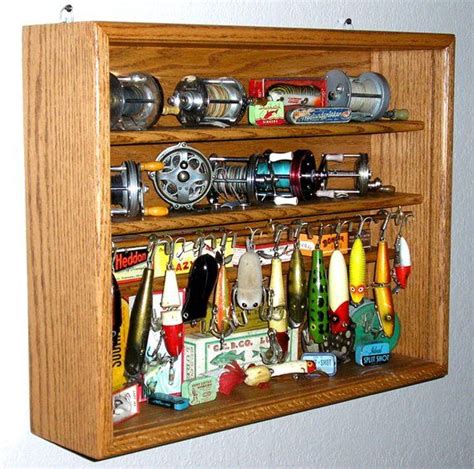 Small Fishing Lure Case Etsy Fishing Room Fishing Lures Display