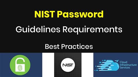 Nist Password Guidelines Requirements For 20222023 Best Practices Youtube