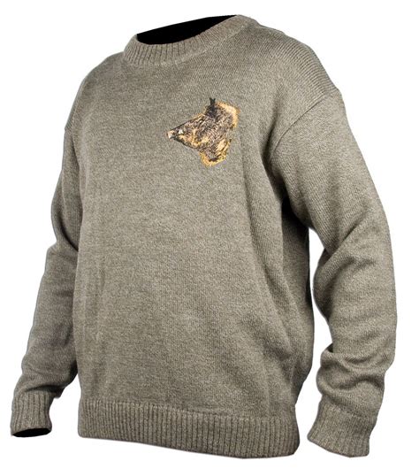 Pull De Chasse Col Rond Sanglier Somlys 153 Pulls De Chasse Sweat