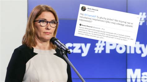 Beata Mazurek Da Od Przemys Awa Czarnka Dymisji Kurator Nowak Ty