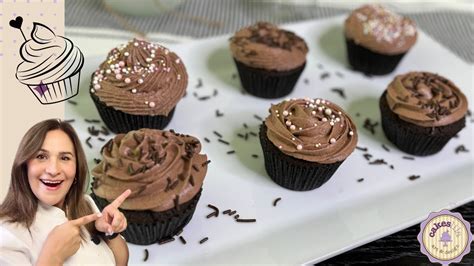 Los Mejores Cupcakes De Chocolate Esponjosos Y Deliciosos Sin