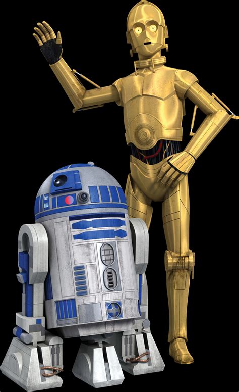 Download R2 D2and C3 P O Star Wars Droids | Wallpapers.com