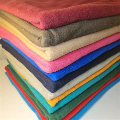 Polar Fleece Fabric Premium Quality Plain Anti Pill Soft Warm Winter