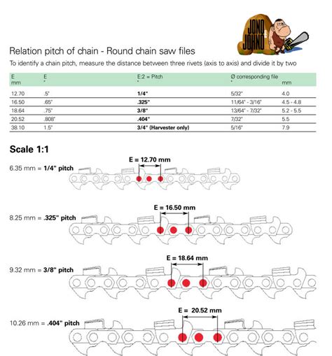 Stihl Chainsaw Size Chart