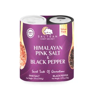 Himalayan Salt Black Pepper Set Lbs Saltean