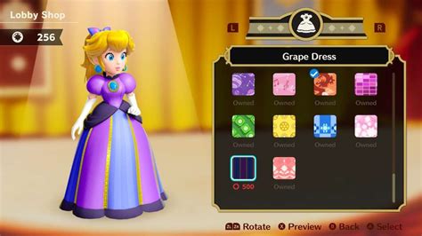 How To Unlock Every Dress In Princess Peach Showtime