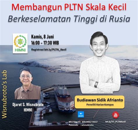 Webinar Himni Membangun Pltn Skala Kecil Berkeselamatan Tinggi Di