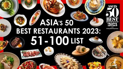 Explore Asias 50 Best Restaurants 2023 51 100 List YouTube