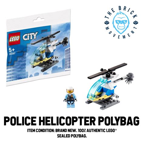 Lego City Police Helicopter Polybag Lazada Ph