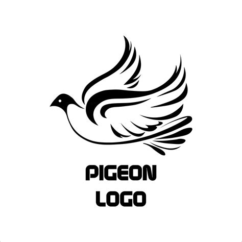 Premium Vector Pigeon Logo Illustration Vector Design