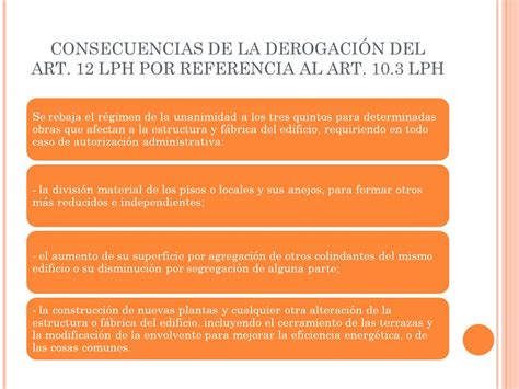 Reforma De La Lph Por La Ley De Rehabilitaci N Regeneraci N Y