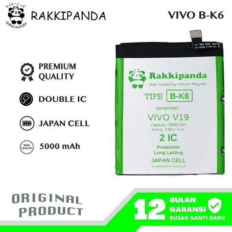 Jual Rakkipanda B K Vivo V Batre Batrai Baterai Shopee Indonesia