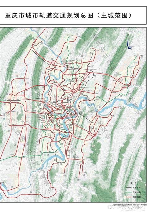 重庆市（主城区）轨道交通规划~2019年7月更新~ 知乎