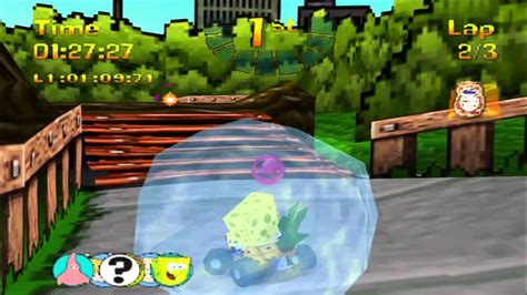 Nicktoons Racing Ps1 Walkthrough Gritty City Circuit Youtube