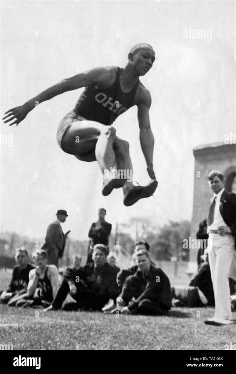 During a sports contest in Ann Arbor (Michigan), Jesse Owens breaks six ...