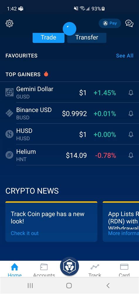 You know the markets in trouble when GUSD is the top gainer. : r/Crypto_com