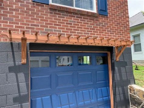 How To Build A Garage Pergola A Spruced Up Life Garage Pergola Building A Garage Garage