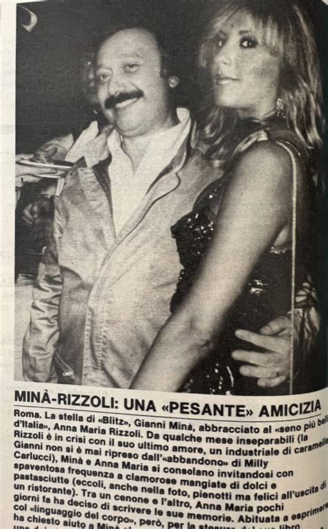 Gianni Mina E Anna Maria Rizzoli Dago Fotogallery