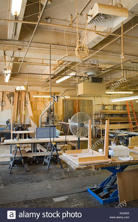 Interior Of Carpentry Workshop Stock Photos And Interior Of Carpentry