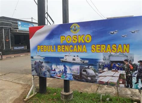 Peduli Bencana Banjir Lantamal Xii Pontianak Buka Posko Peduli Serasan