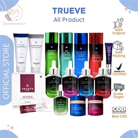 Jual Trueve Niacinamide Ceramide Vitamin C Bha Cica Galactomyces