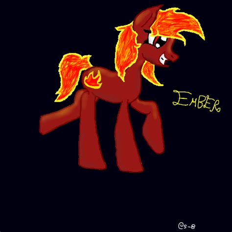 Ember Pony By Damadorias On Deviantart