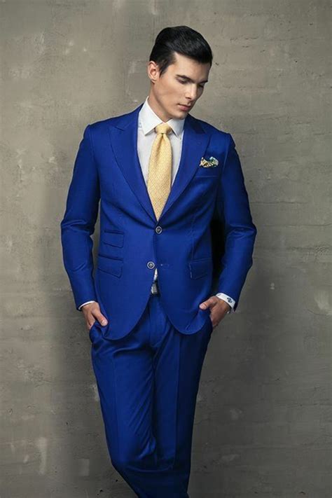 Costume Bleu Roi Ou Comment Se Forger Un Look Majestueux Obsigen