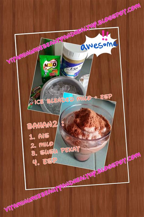 Resepi Ais Blended Milo 4 Langkah Mudah Untuk Buat Ice Blended Di