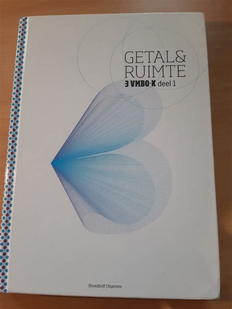 Getal Ruimte 3 VMBO K Deel 1 Leerboek 9789011764088 Boeken