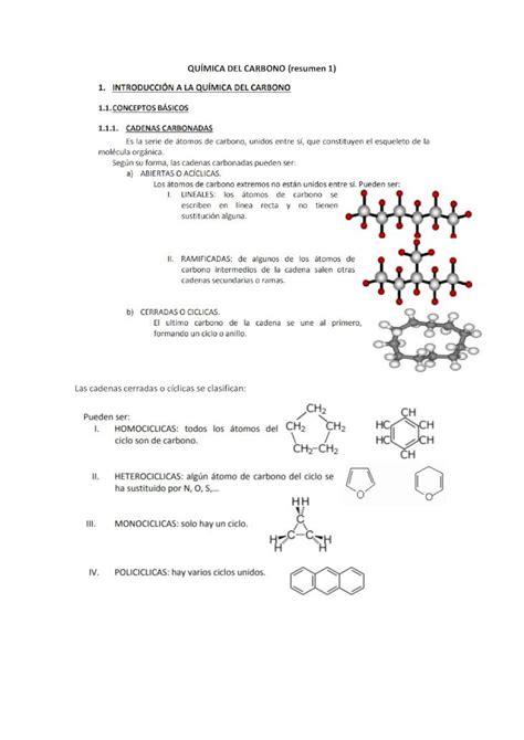 Pdf Qu Mica Del Carbono Resumen Hibridaci N Del Tomo De