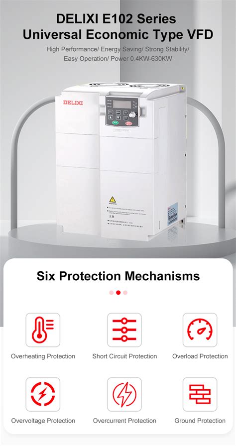 Delixi Single Phase Frequency Converter V Kw Kva Hz