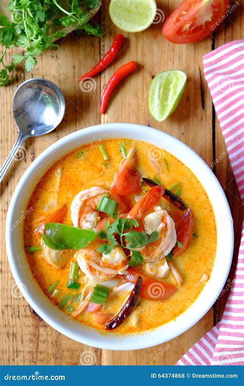 Tom Yum Kung Stock Photo Image Of Tomyam Thailand Shrimps