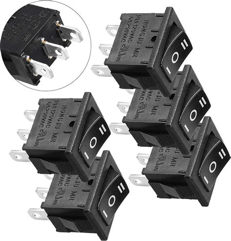 Amazon Aexit Ac V Switches A V A Spdt On Off On